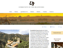 Tablet Screenshot of beatitudes.us